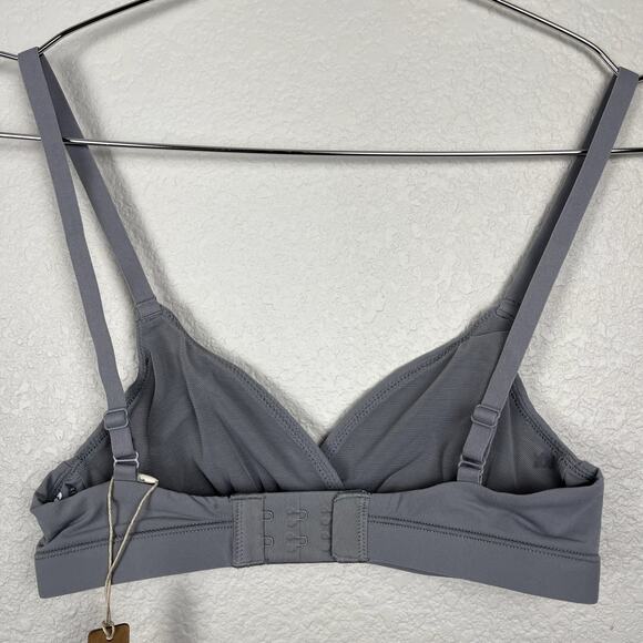 Skims Fits Everybody Crossover Bralette Grey XXS NWT - Picture 5 of 10